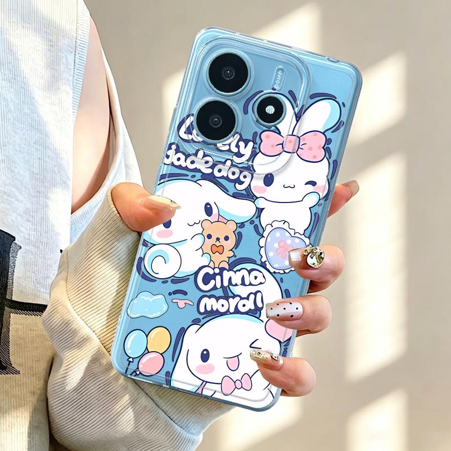 Lovely Sanrio Cinnamoroll Soft - Cute Cartoon Case incelemesi ve fiyatı