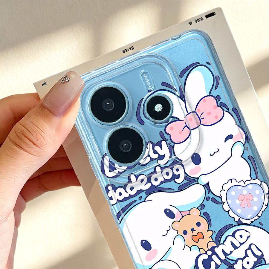 Lovely Sanrio Cinnamoroll Soft - Cute Cartoon Case incelemesi ve fiyatı