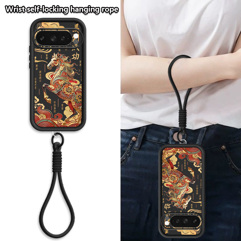 Cute Foal Print Wrist Strap La - Phone Cases With Straps incelemesi ve fiyatı