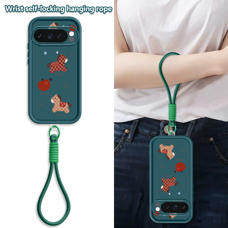 Cute Foal Print Wrist Strap La - Phone Cases With Straps incelemesi ve fiyatı