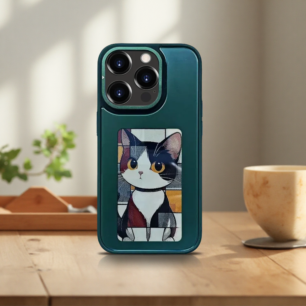 NFC Phone Case with E-ink Scre - Phone Cases Diy incelemesi ve fiyatı