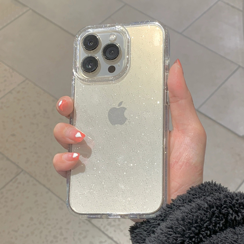 Transparent Simple Glitter Pho - Phone Cases Y2K incelemesi ve fiyatı