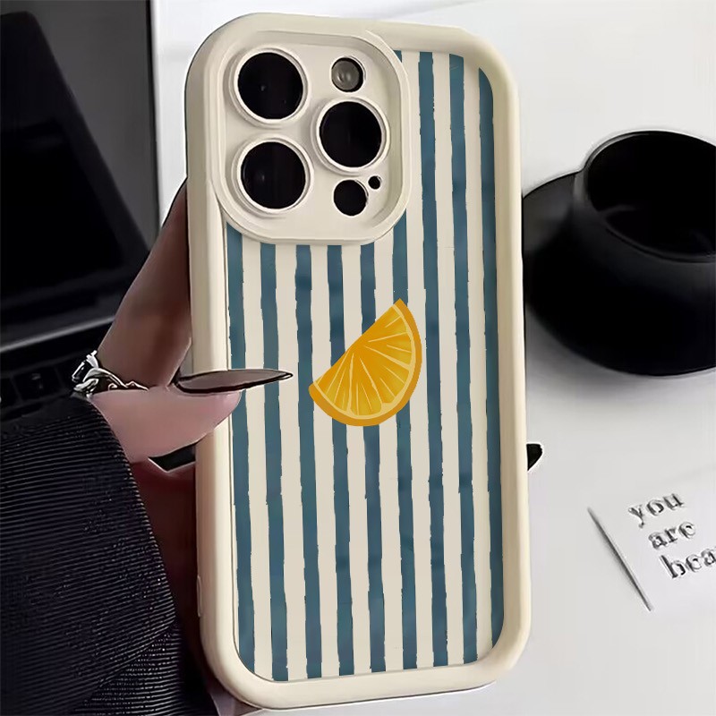 Striped Lemon Slice Pattern Ph - Phone Cases Amazon incelemesi ve fiyatı