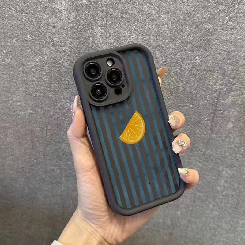 Striped Lemon Slice Pattern Ph - Phone Cases Amazon incelemesi ve fiyatı