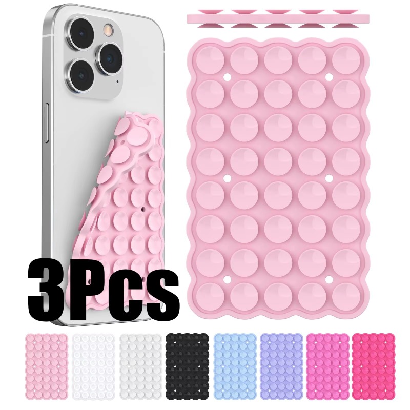 3PCS Silicone Suction Cup Phon - Phone Cases Video incelemesi ve fiyatı