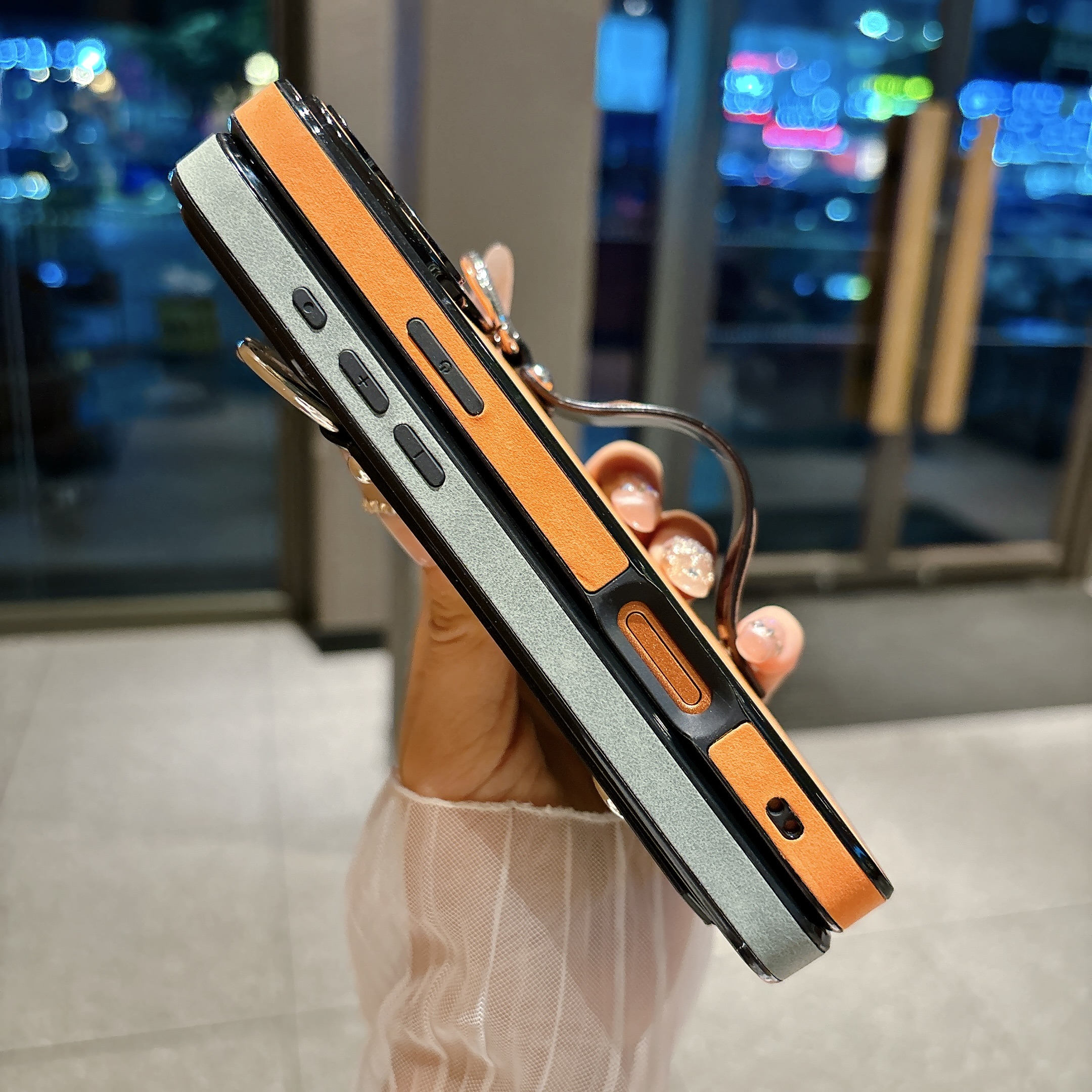 Suede Leather Wrist Strap Hold - Phone Cases With Straps incelemesi ve fiyatı