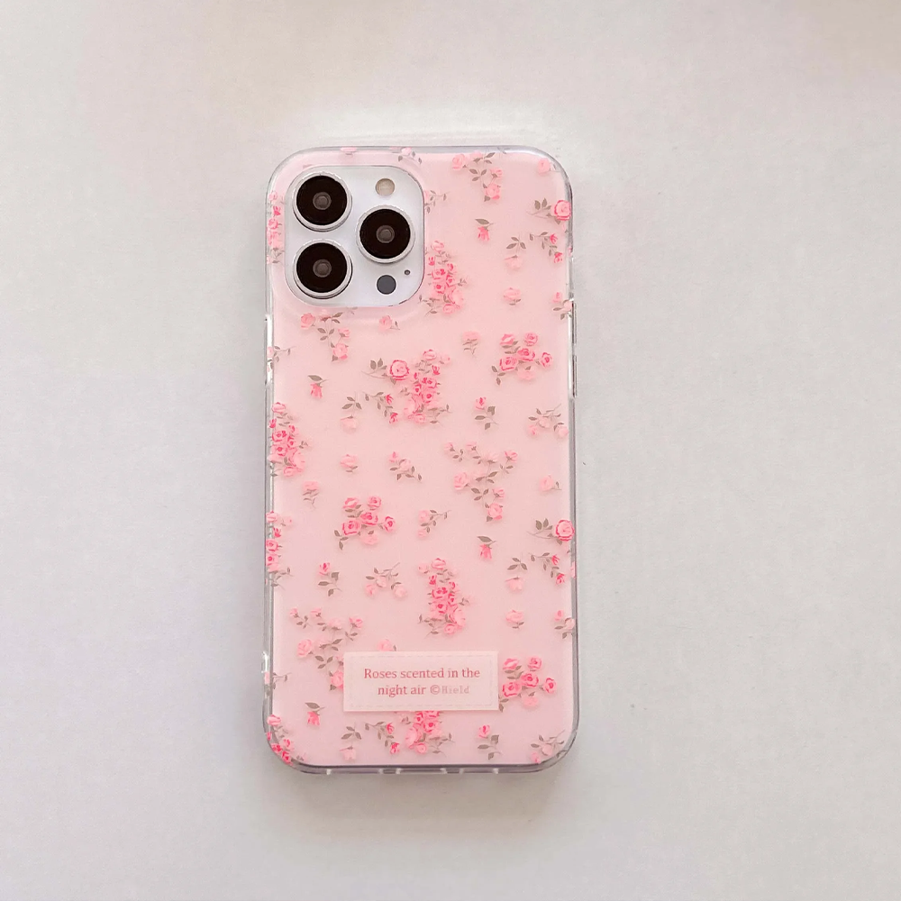 Pink and Blue White Flowers Fl - Phone Cases Y2K incelemesi ve fiyatı