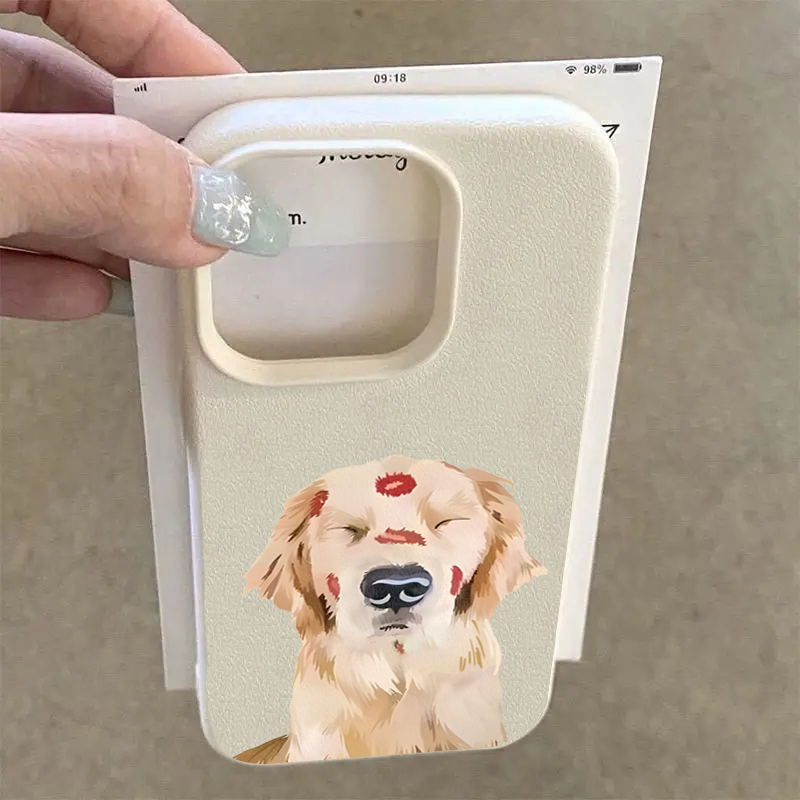 Cute Golden Retriever Red Lip  - Phone Cases Red incelemesi ve fiyatı