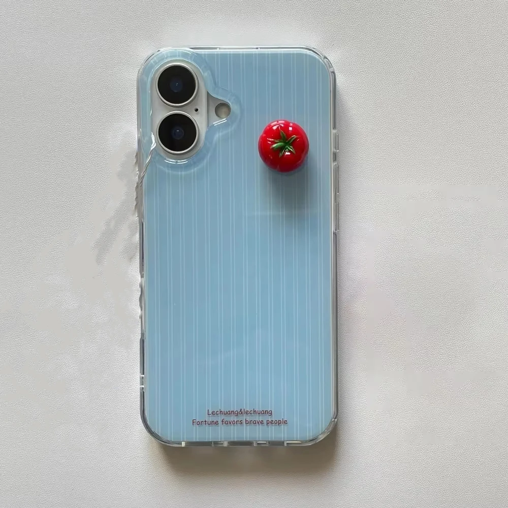 Cute Blue Stripe Funny Stereos - Phone Cases Y2K incelemesi ve fiyatı