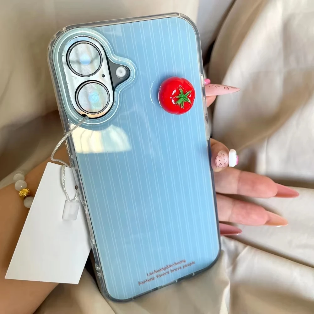 Cute Blue Stripe Funny Stereos - Phone Cases Y2K incelemesi ve fiyatı