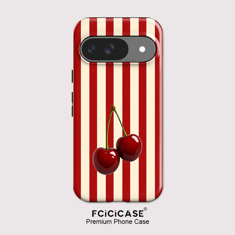 Fcicicase Cherry Stripe Patter - Phone Cases Cherry incelemesi ve fiyatı