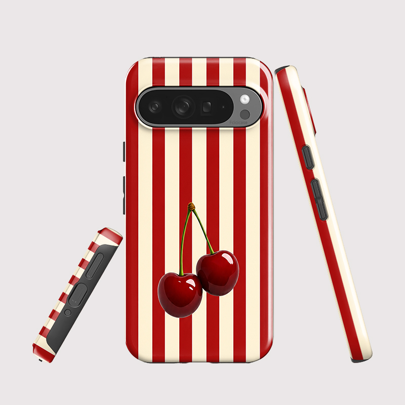 Fcicicase Cherry Stripe Patter - Phone Cases Cherry incelemesi ve fiyatı