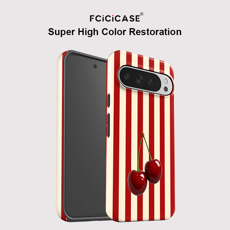 Fcicicase Cherry Stripe Patter - Phone Cases Cherry incelemesi ve fiyatı