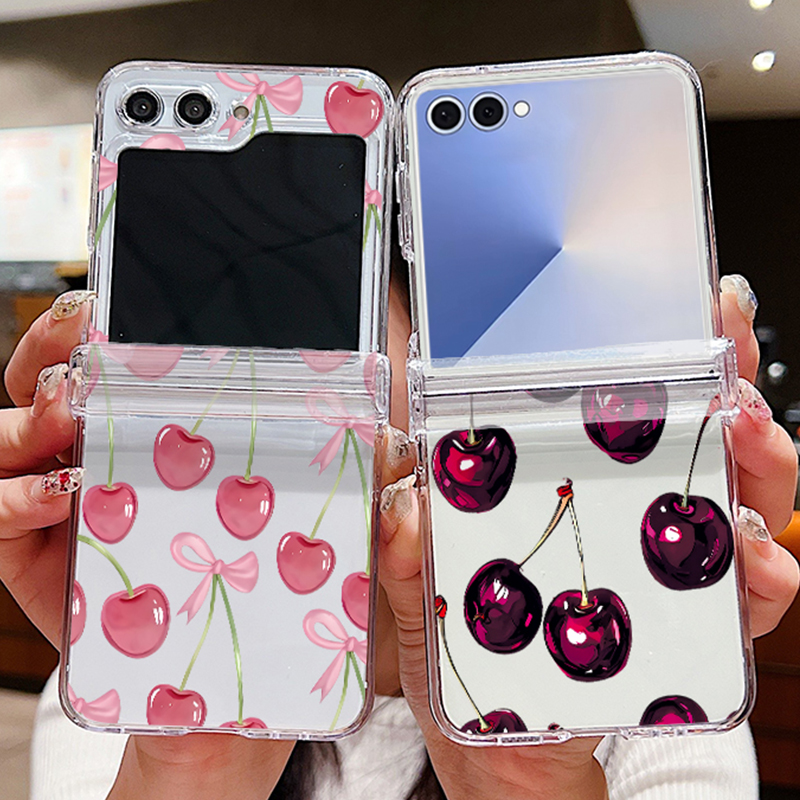 Pink Cherry Printed Phone Case - Phone Cases Cherry incelemesi ve fiyatı
