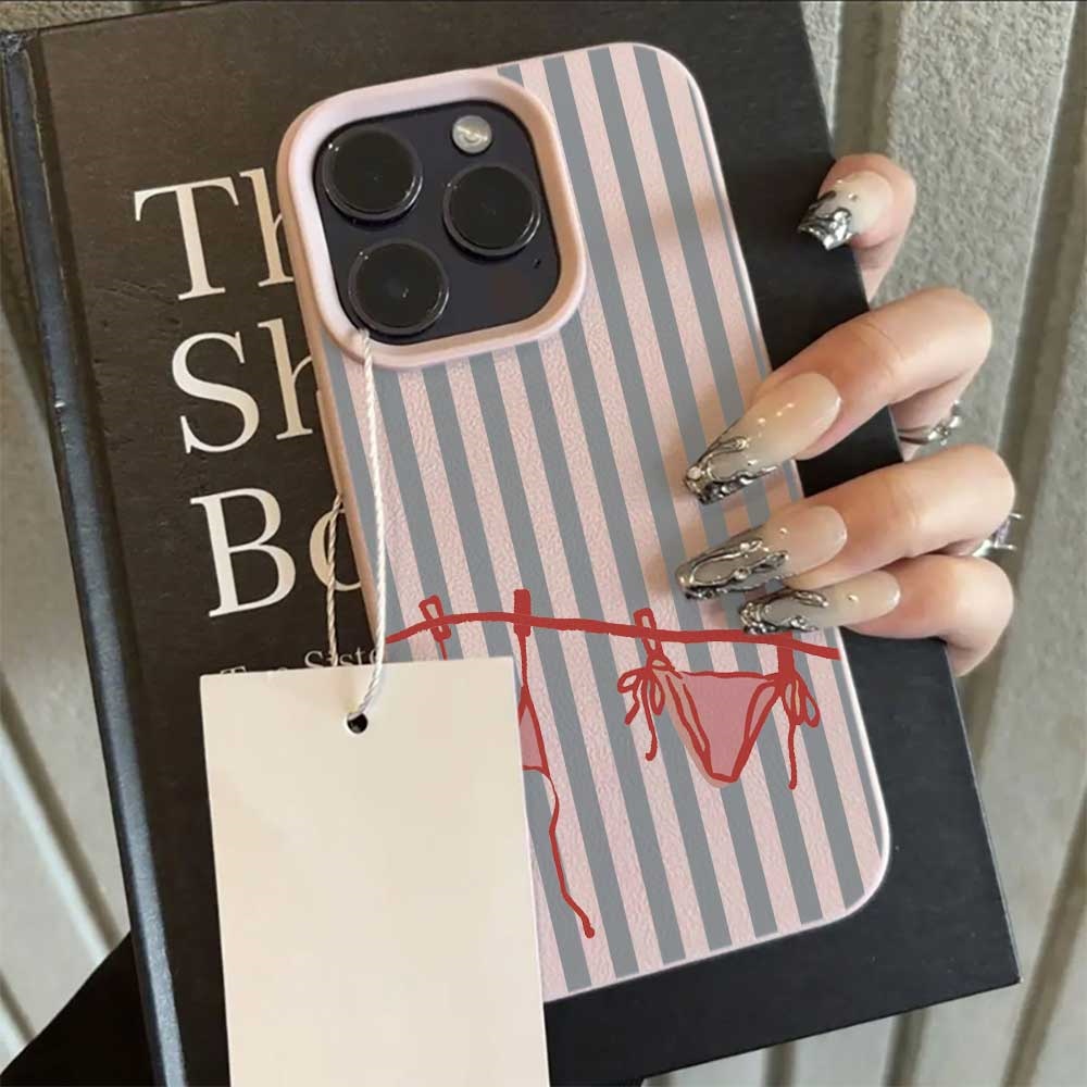 Blue White Striped Bikini Phon - Phone Cases Rugged incelemesi ve fiyatı