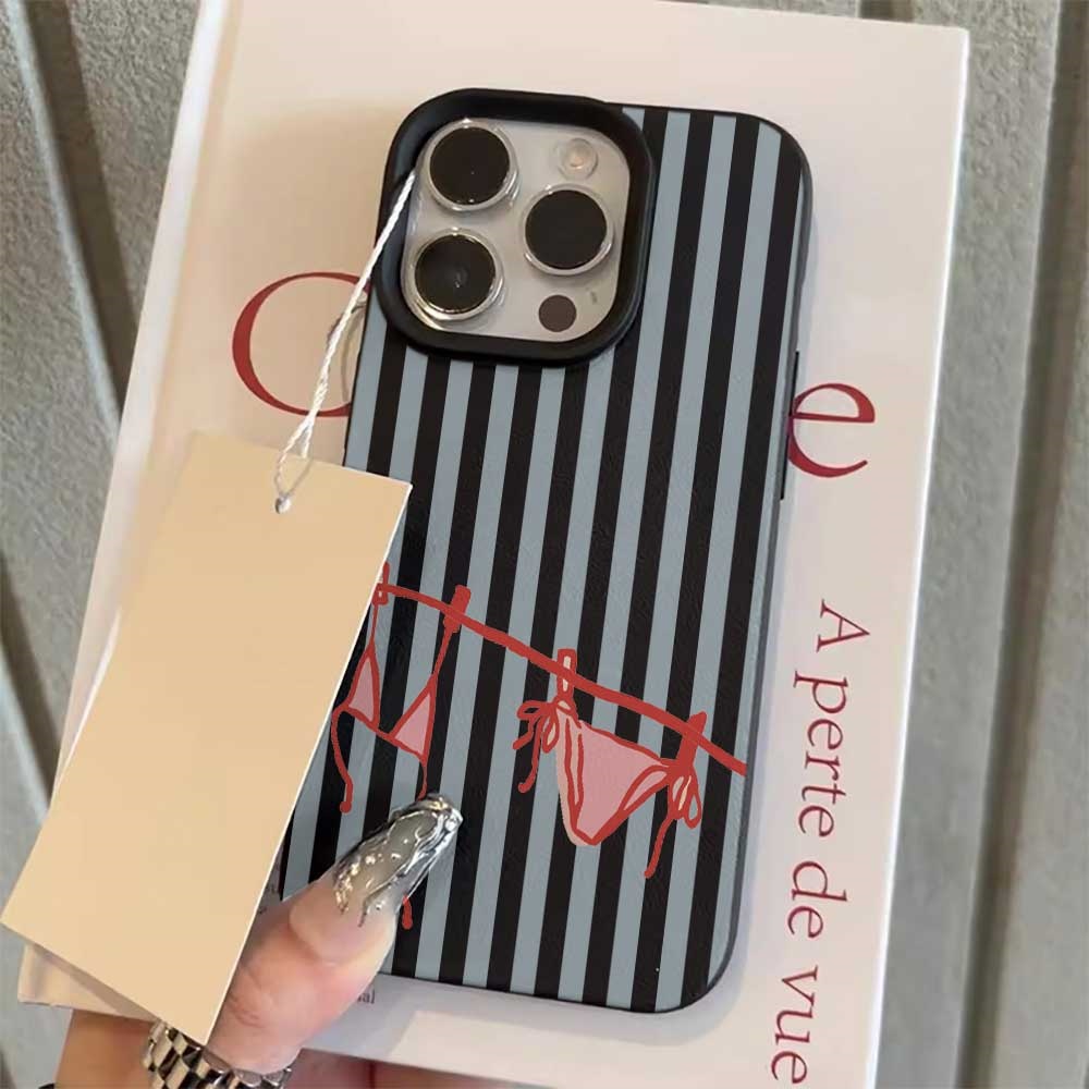 Blue White Striped Bikini Phon - Phone Cases Rugged incelemesi ve fiyatı