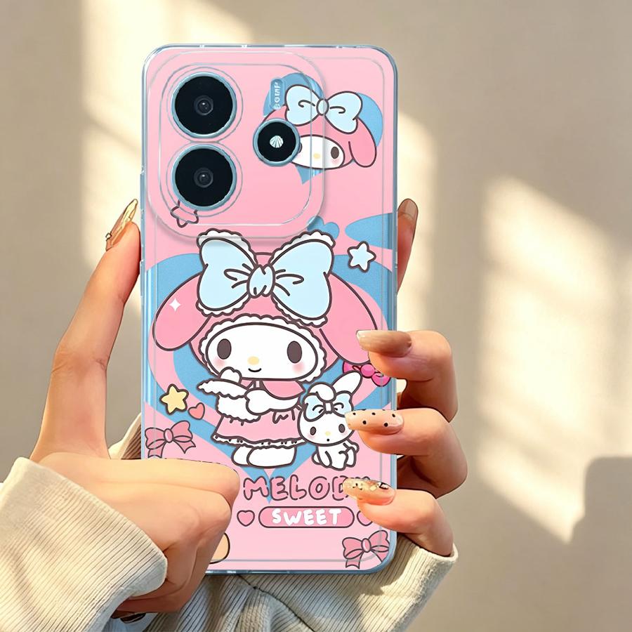 Cartoon Sanrio Melody Soft Pho - Cute Cartoon Case incelemesi ve fiyatı
