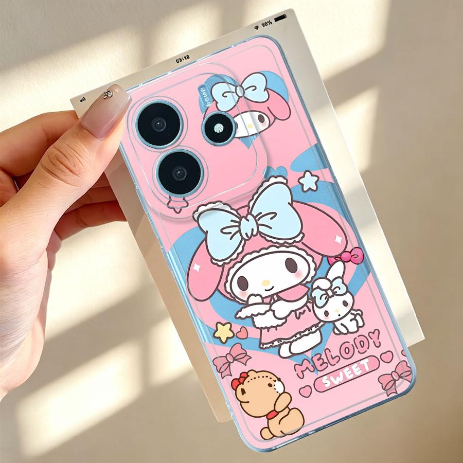 Cartoon Sanrio Melody Soft Pho - Cute Cartoon Case incelemesi ve fiyatı