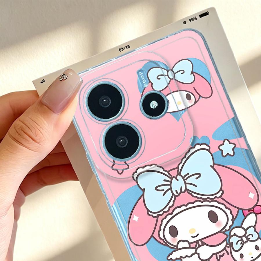 Cartoon Sanrio Melody Soft Pho - Cute Cartoon Case incelemesi ve fiyatı