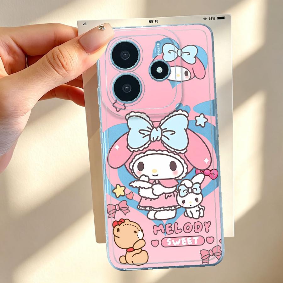 Cartoon Sanrio Melody Soft Pho - Cute Cartoon Case incelemesi ve fiyatı