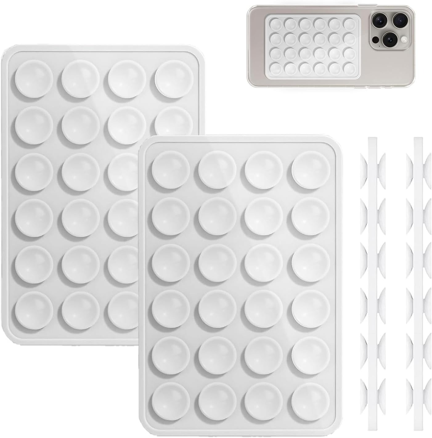 2PCS Silicone Suction Phone Ca - Phone Cases Video incelemesi ve fiyatı