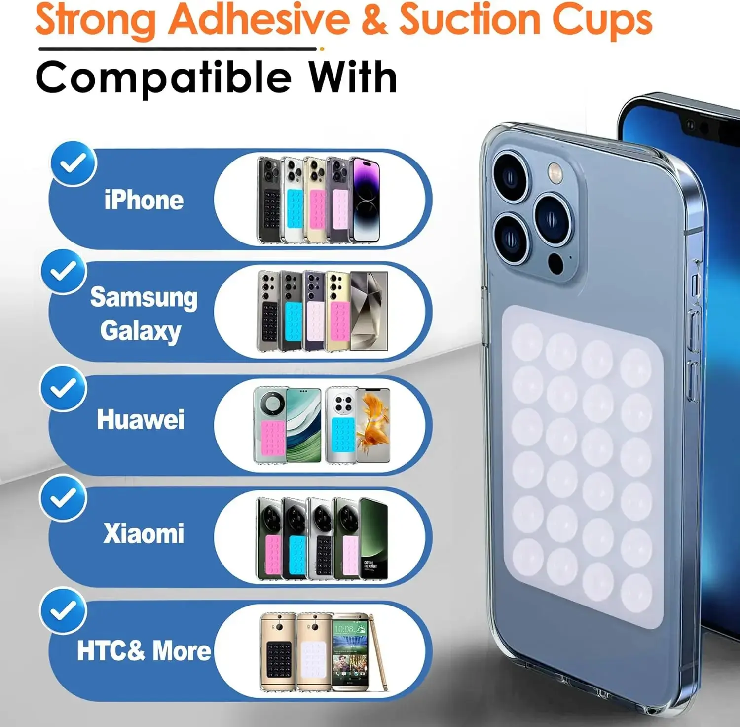 2PCS Silicone Suction Phone Ca - Phone Cases Video incelemesi ve fiyatı