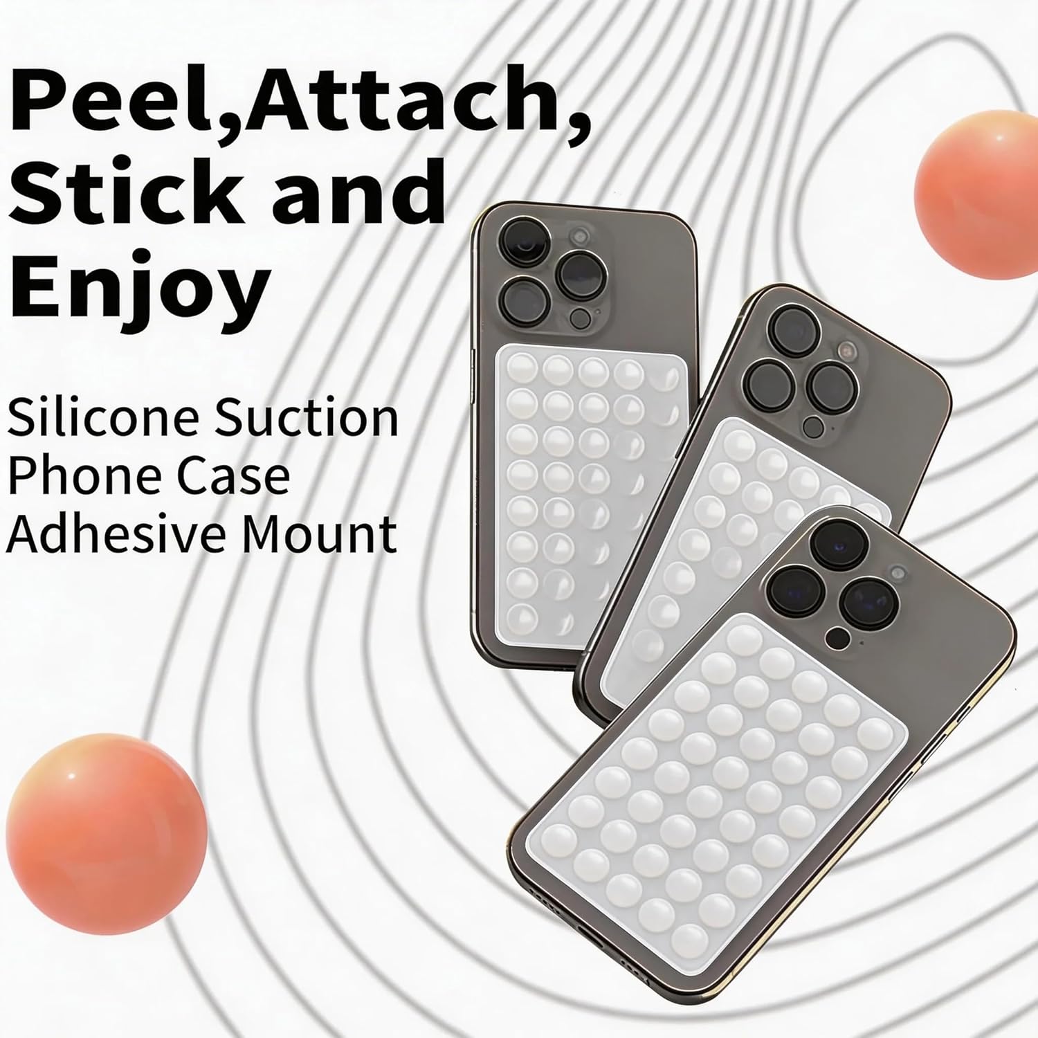 2PCS Silicone Suction Phone Ca - Phone Cases Video incelemesi ve fiyatı
