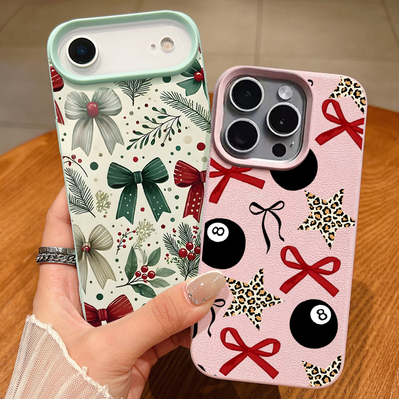 Colorful Bowknot Patterned Pho - Phone Cases Leather incelemesi ve fiyatı