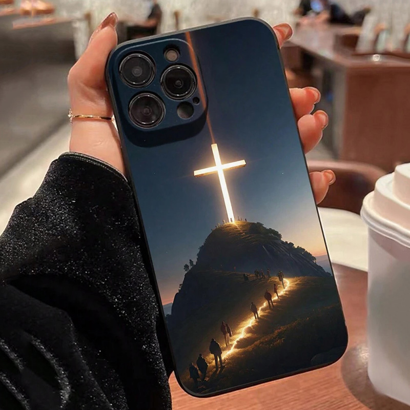 Jesus Cross Painted Phone Case - Phone Cases Jesus incelemesi ve fiyatı