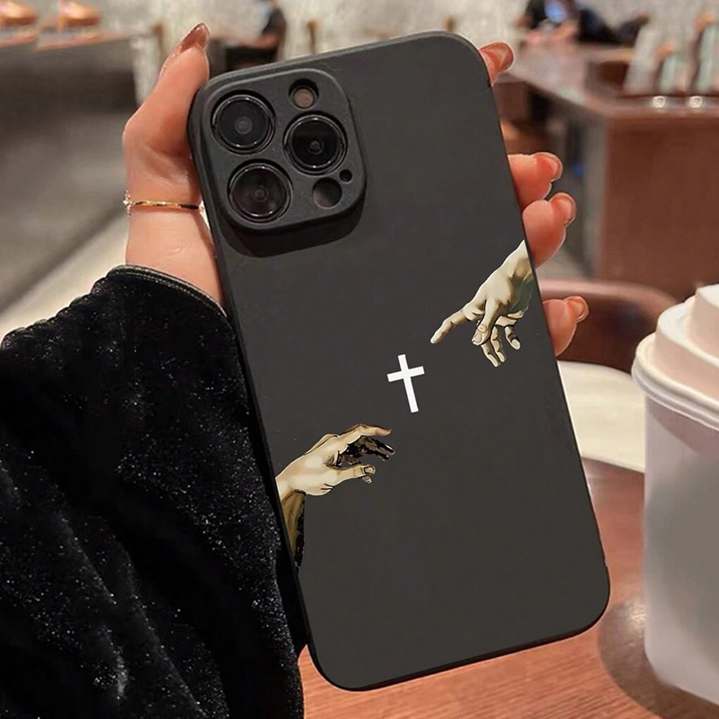 Jesus Cross Painted Phone Case - Phone Cases Jesus incelemesi ve fiyatı