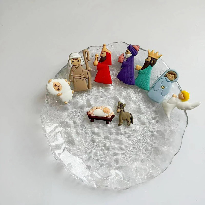 9pcs/Set Jesus Fridge Magnets  - Phone Cases Jesus incelemesi ve fiyatı
