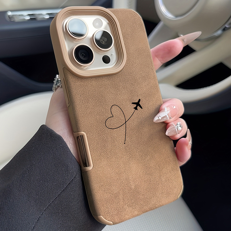 Airplane Route Love Heart Desi - Phone Cases Leather incelemesi ve fiyatı