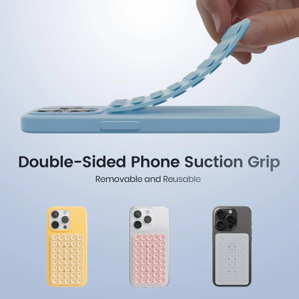 Double Sided Silicone Suction  - Phone Cases Video incelemesi ve fiyatı