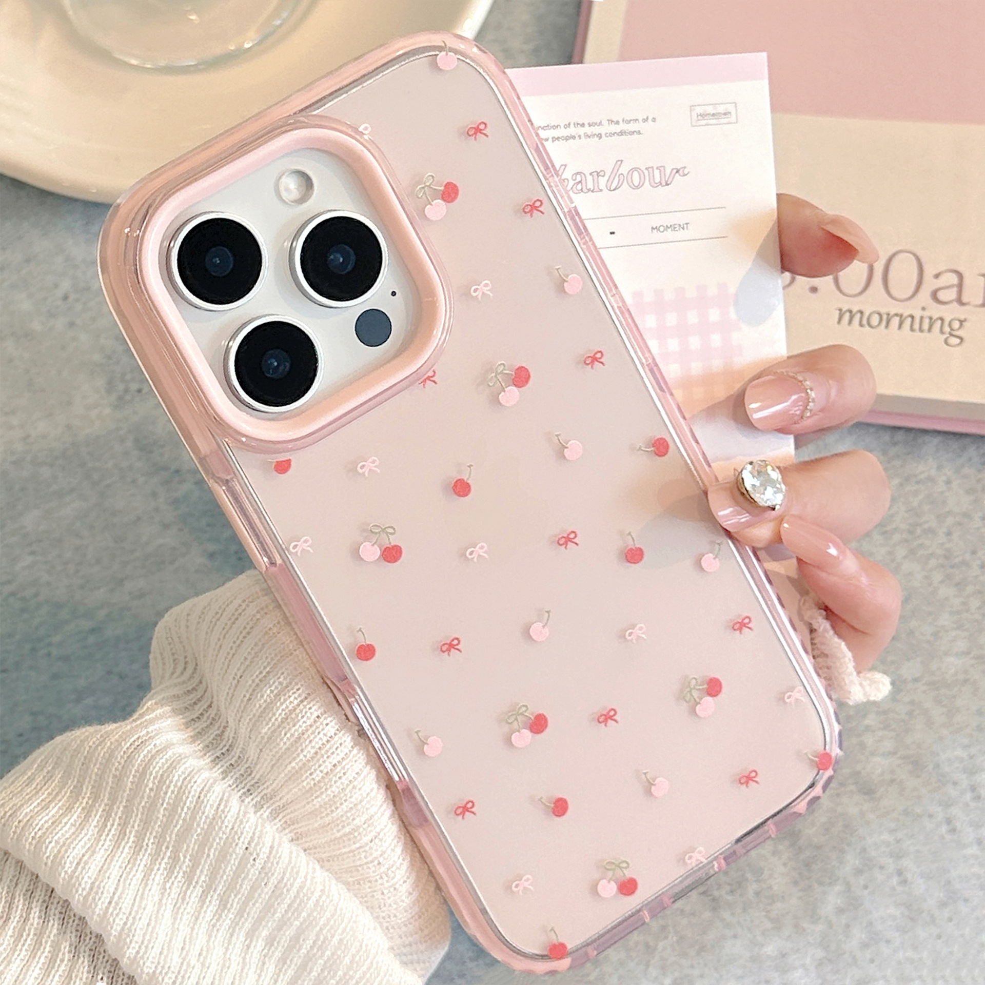 Korean Full Screen Cherry Bowk - Phone Cases Cherry incelemesi ve fiyatı