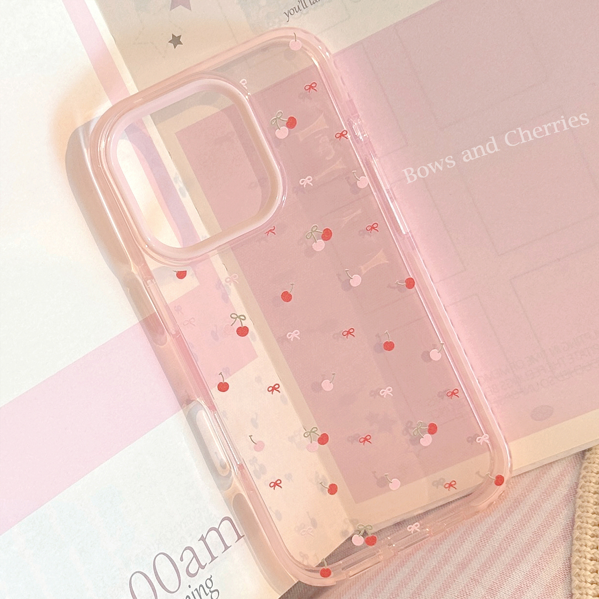 Korean Full Screen Cherry Bowk - Phone Cases Cherry incelemesi ve fiyatı