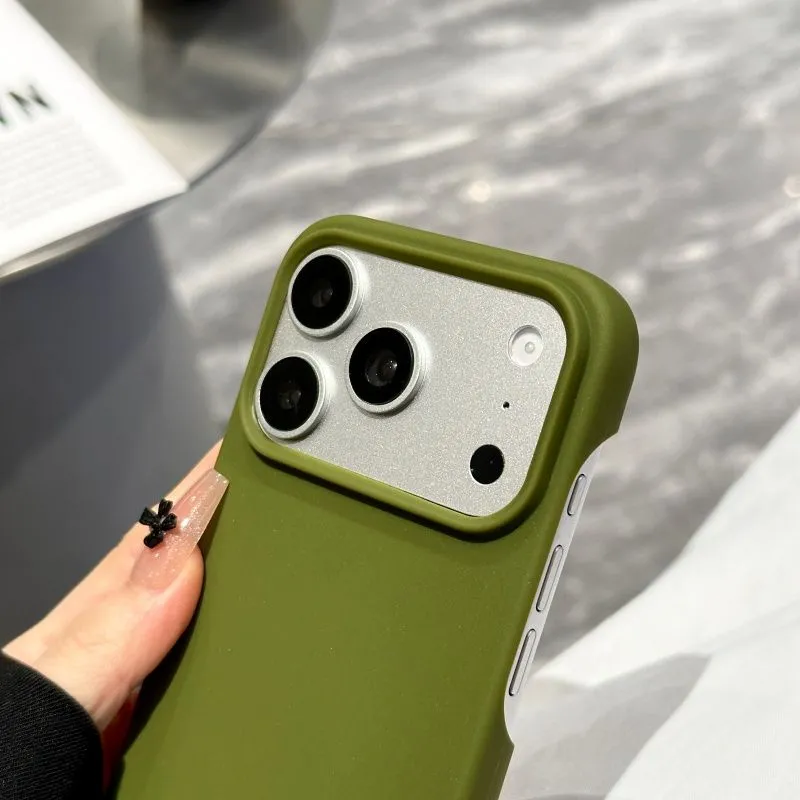 New Matte Solid Color Half Wra - Phone Cases Rugged incelemesi ve fiyatı
