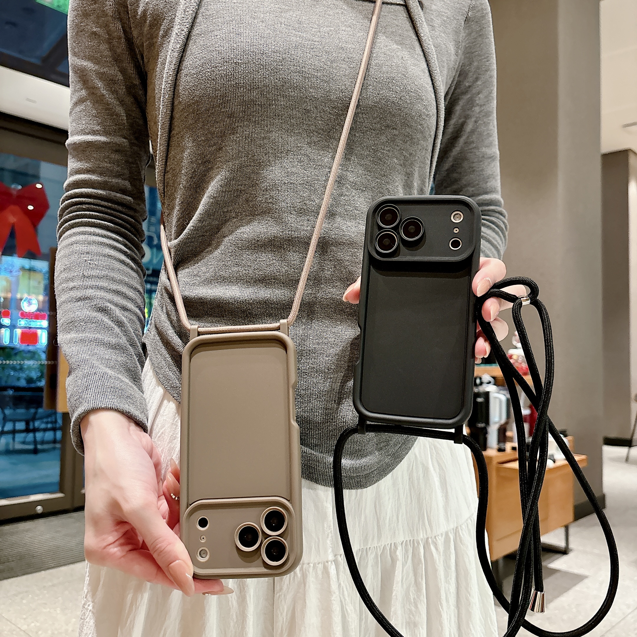 Phone Case For iPhone 17 16 15 - Phone Cases With Straps incelemesi ve fiyatı