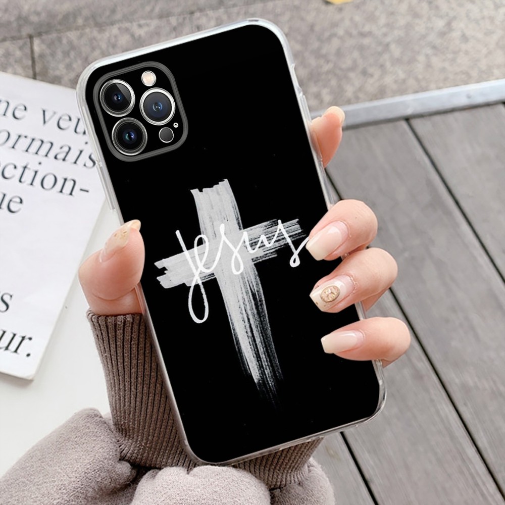 Verse of The Christian Bible J - Phone Cases Jesus incelemesi ve fiyatı