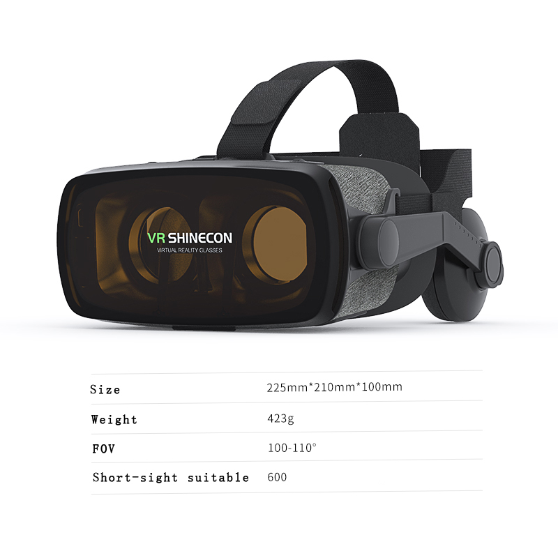 VR Shinecon Casque Viar 3D Gla - Phone Cases Video incelemesi ve fiyatı