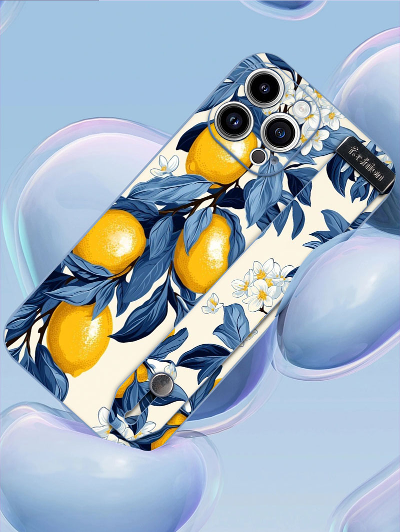 Fruit Lemon Colorful Star Flow - Phone Cases With Straps incelemesi ve fiyatı