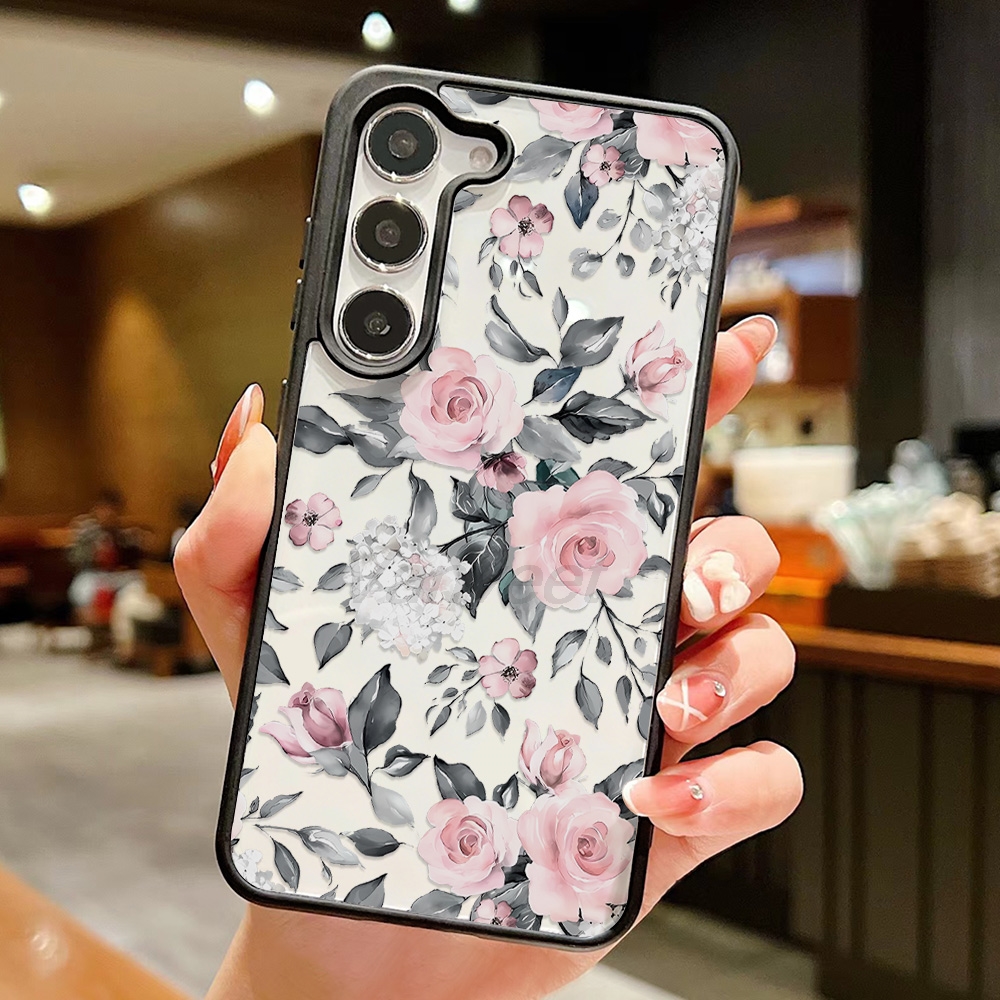 Flower Phone Case For Samsung  - Phone Cases With Straps incelemesi ve fiyatı
