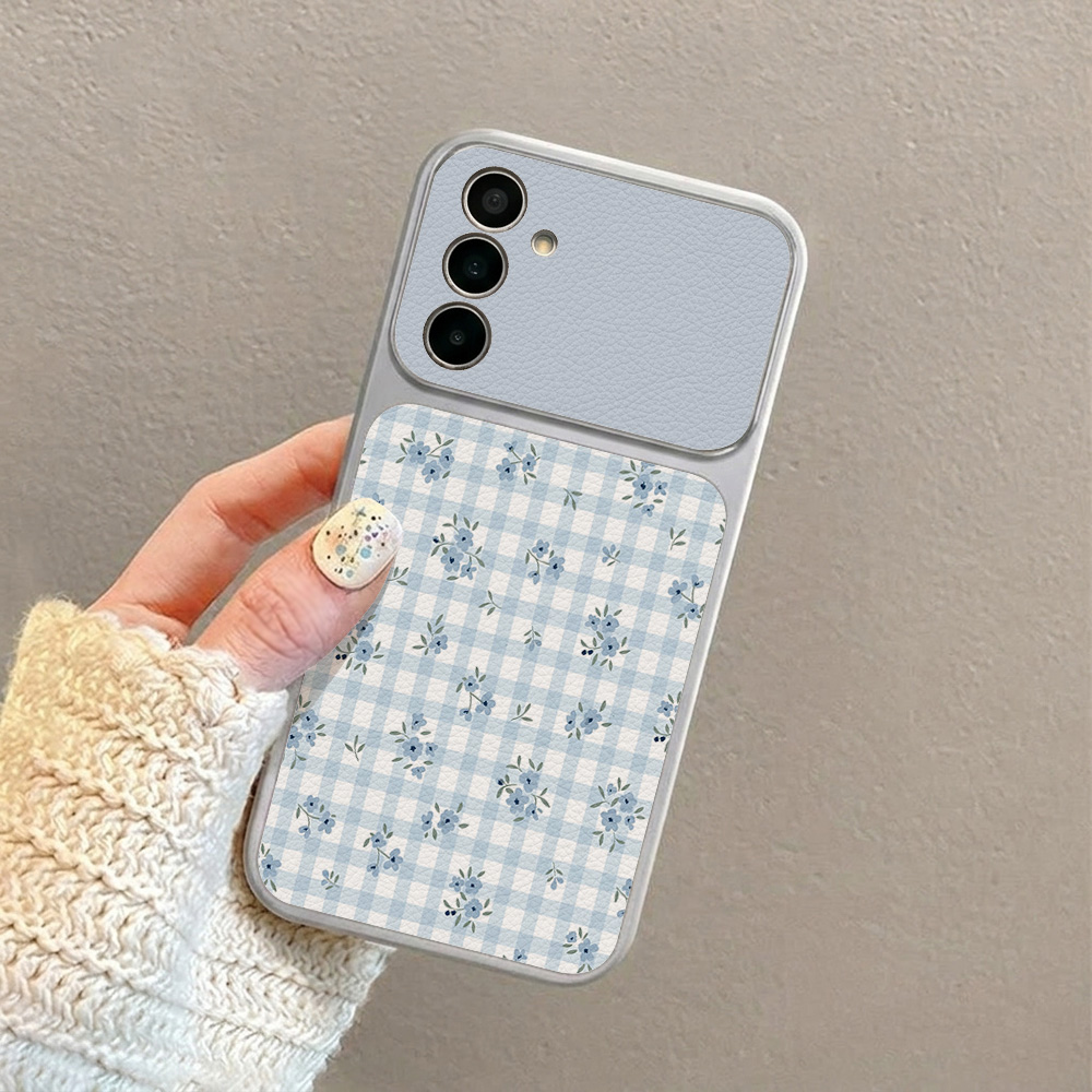 Blue Folwer Phone Case For Sam - Phone Cases Blue incelemesi ve fiyatı
