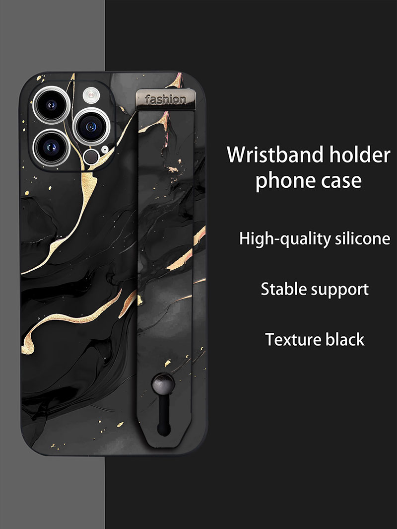 Luxury Liquid Silicone Marble  - Phone Cases With Straps incelemesi ve fiyatı