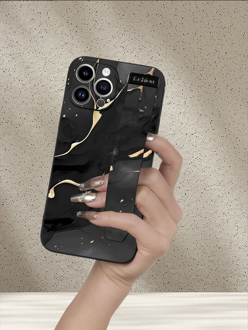 Luxury Liquid Silicone Marble  - Phone Cases With Straps incelemesi ve fiyatı