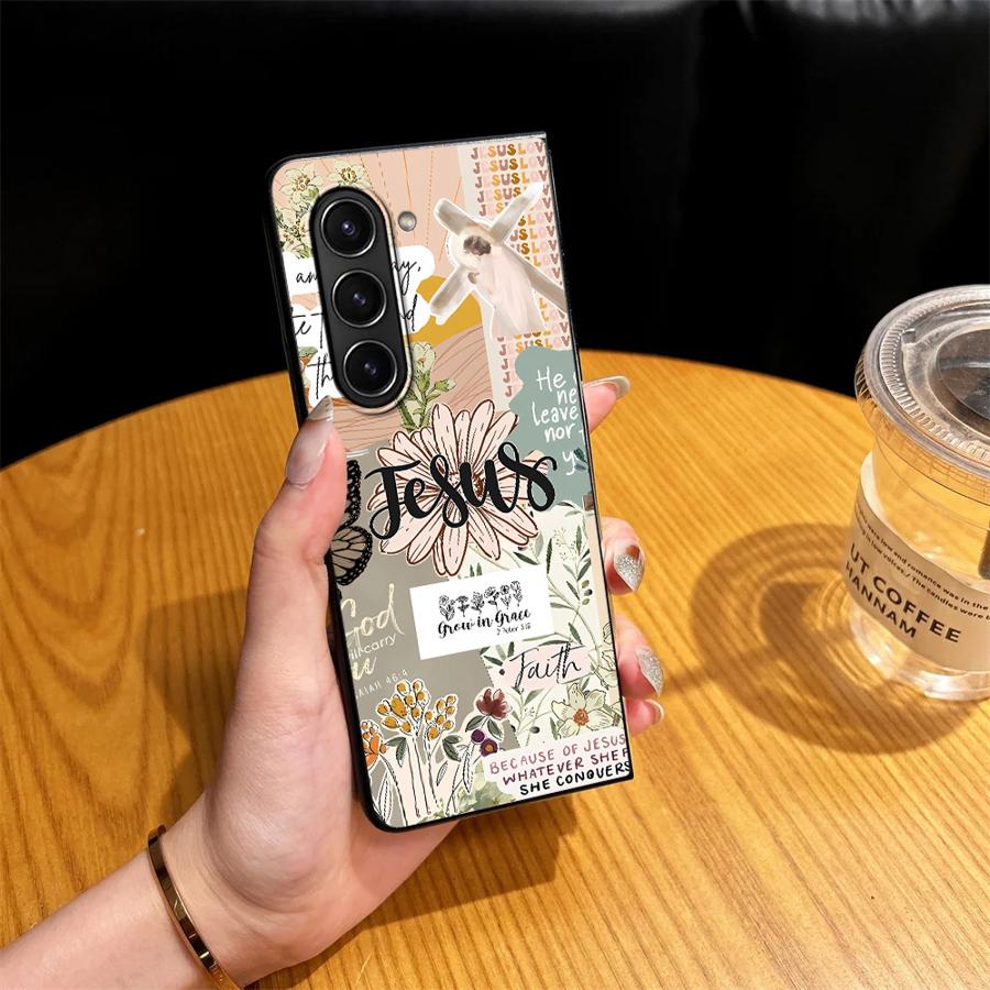 Back Phone Cover Case for Sams - Phone Cases Jesus incelemesi ve fiyatı