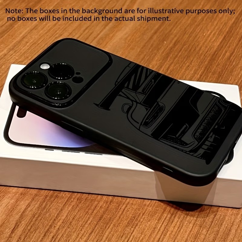 Line-Drawing of a Sports Car P - Phone Cases Rugged incelemesi ve fiyatı
