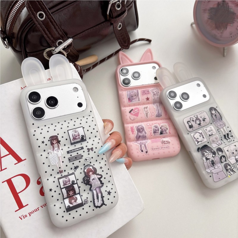 Japanese Y2K Cute Bunny Ear Ph - Phone Cases Y2K incelemesi ve fiyatı