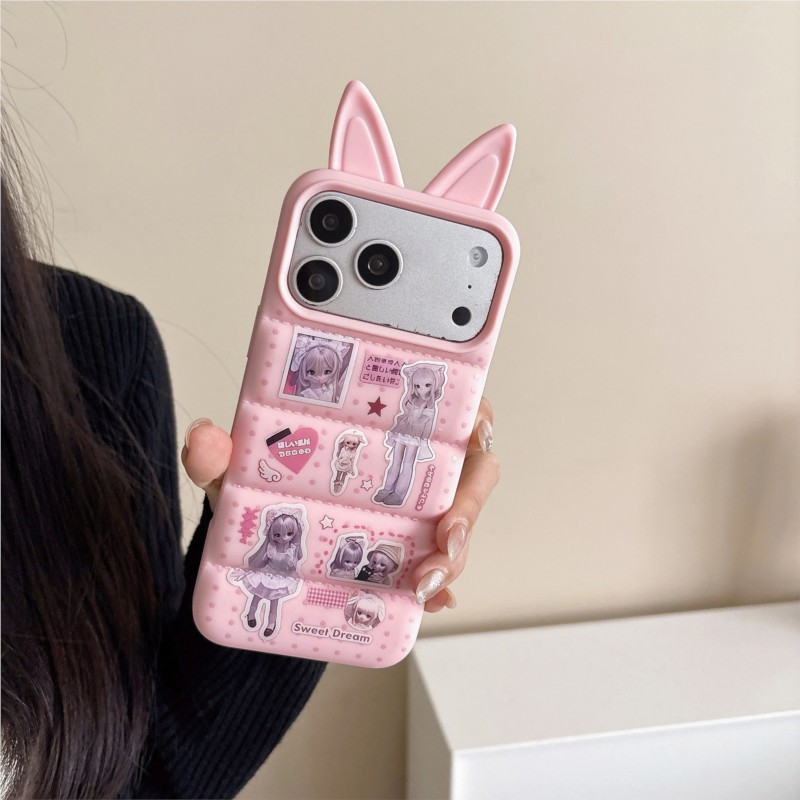 Japanese Y2K Cute Bunny Ear Ph - Phone Cases Y2K incelemesi ve fiyatı